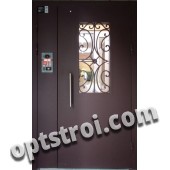 Металлическая дверь в подъезд на заказ А628-09