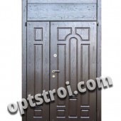 Двустворчатая металлическая дверь. Модель А416-03