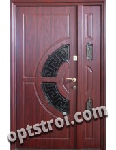 Нестандартная входная металлическая дверь Т10-06