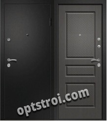 Входная металлическая дверь в коттедж на заказ с терморазрывом. А625-08