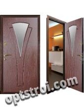 Входная металлическая дверь с зеркалом А621-08