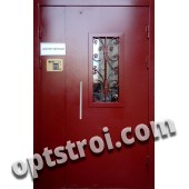 Входная металлическая дверь в подъезд 10-001