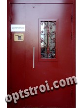 Входная металлическая дверь в подъезд 10-001