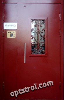 Металлическая дверь в подъезд на заказ 10-001