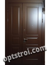 Двустворчатая металлическая дверь. Модель А429-03