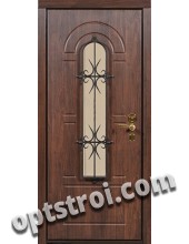 Входная металлическая дверь в загородный дом. Модель 859