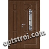 Входная металлическая дверь в коттедж - модель КТ-013
