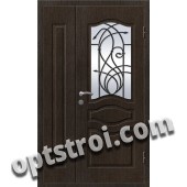 Входная металлическая дверь в коттедж - модель КТ-015