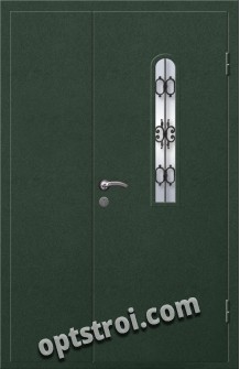 Входная металлическая дверь в коттедж - модель КТ-019
