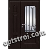 Входная металлическая дверь в коттедж - модель КТ-004