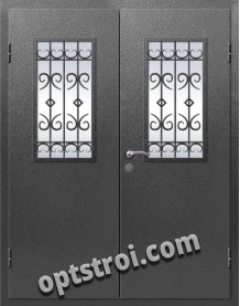 Входная металлическая дверь в коттедж - модель КТ-006