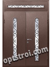 Входная металлическая дверь в коттедж - модель КТ-007