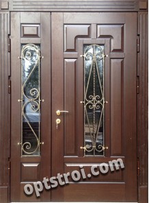 Теплая металлическая входная дверь для дома - модель 900