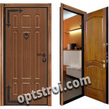 Теплая металлическая входная дверь для дома - модель 902