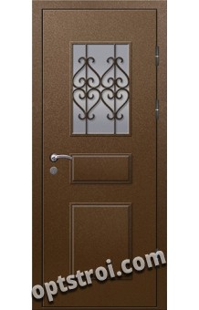 Входная металлофиленчатая стандартная дверь ПР-015