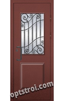 Входная металлофиленчатая стандартная дверь ПР-008