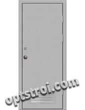 Входная металлическая техническая дверь ТЕХ-004