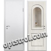 Входная металлическая дверь с зеркалом модель - ДЗ-013