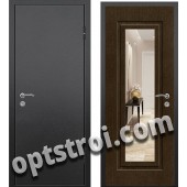 Входная металлическая дверь с зеркалом модель - ДЗ-018