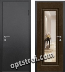 Входная металлическая дверь с зеркалом в С-пб