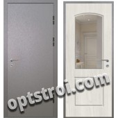 Входная металлическая дверь с зеркалом модель - ДЗ-006