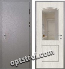 Входная металлическая дверь с зеркалом модель - ДЗ-006