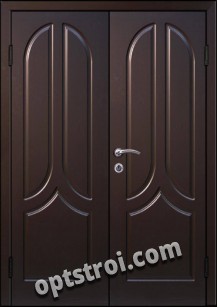 Входная металлическая двухстворчатая дверь для тамбура модель - ДВТ-008