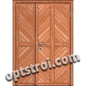 Входная металлическая дешевая тамбурная дверь модель - ТЭ-010