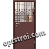Входная металлическая дешевая тамбурная дверь модель - ТЭ-006