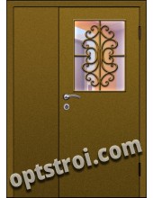 Входная металлическая тамбурная дверь на лестничную площадку модель - ТЛ-007
