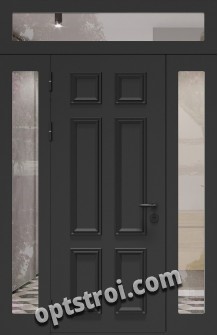 Нестандартная  металлическая дверь на заказ. Модель Ассирия