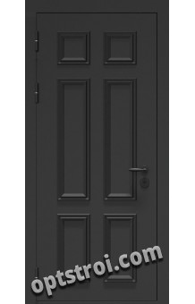 Уличная  металлическая дверь в частный дом на заказ - ЧД-001